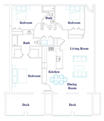 C1123S floor 1 plan