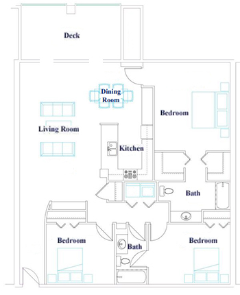 C1318W floor 1 plan