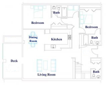 C1409N floor 2 plan