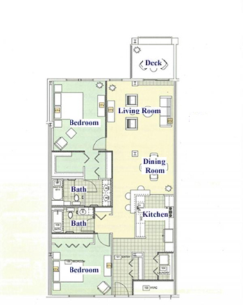 C2103N floor 1 plan