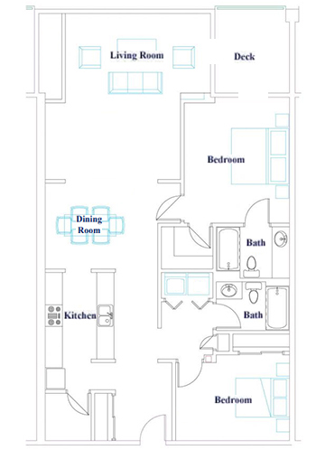 C2222C floor 1 plan