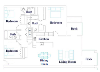 C2309E floor 1 plan