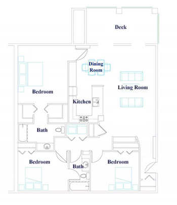 C2337N floor 1 plan