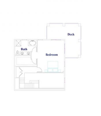 C2433W floor 1 plan