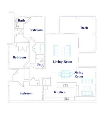 C2433W floor 2 plan